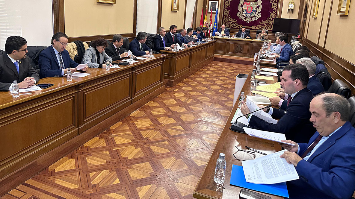 Pleno ordinario de la diputación de Ávila