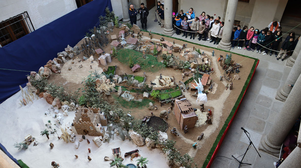 Inauguración del Belén municipal