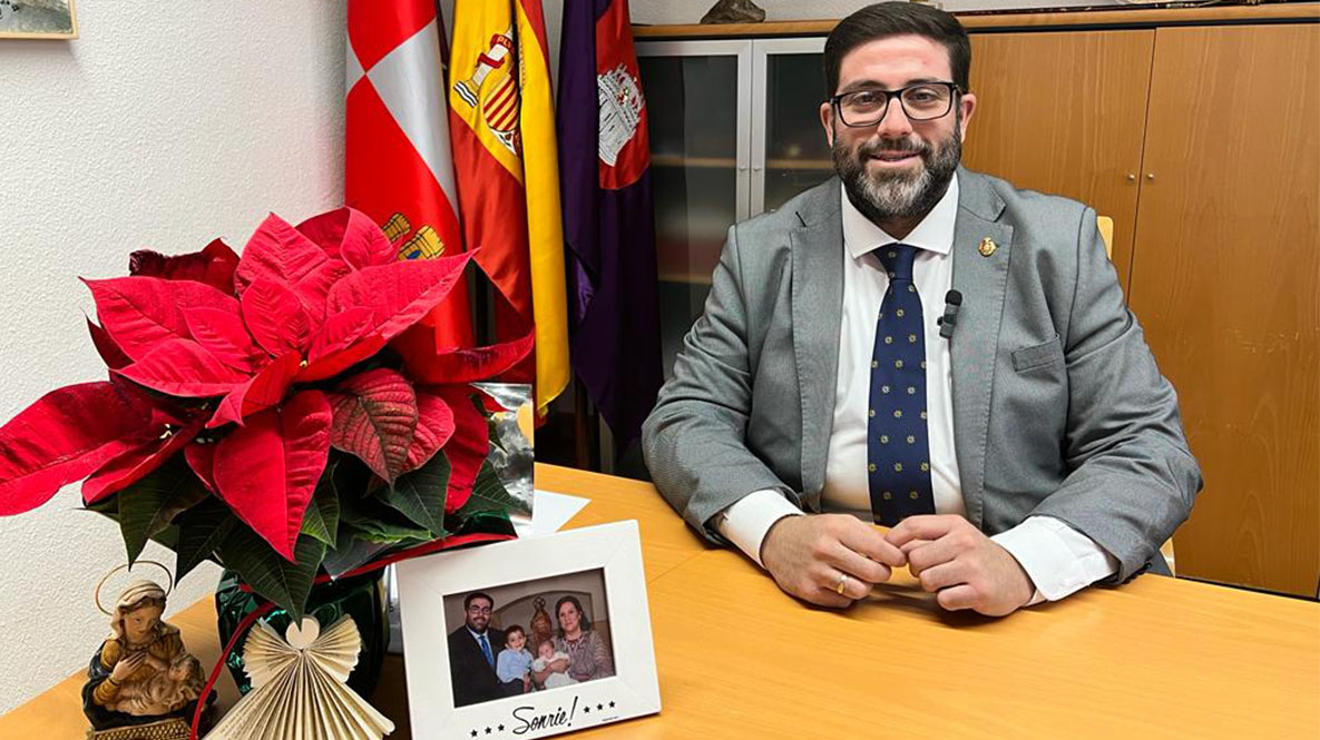 Alcalde de Ávila, Jesús Manuel Sánchez Cabrera, en su mensaje de Navidad