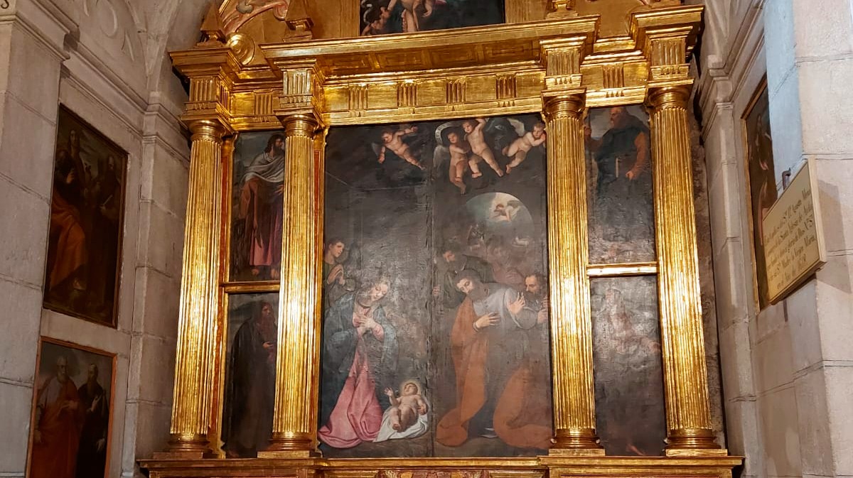 Capilla del nacimiento del convento de San José.