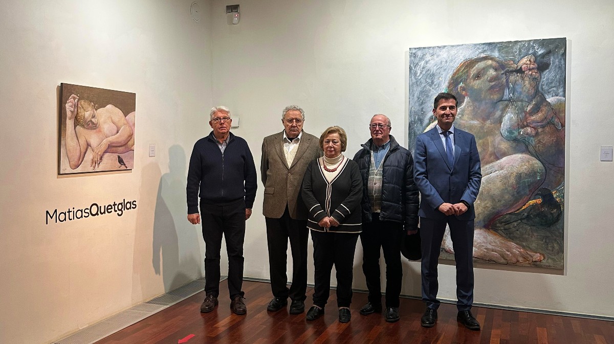 Exposición de Matías Quetglas en el palacio de los Serrano.