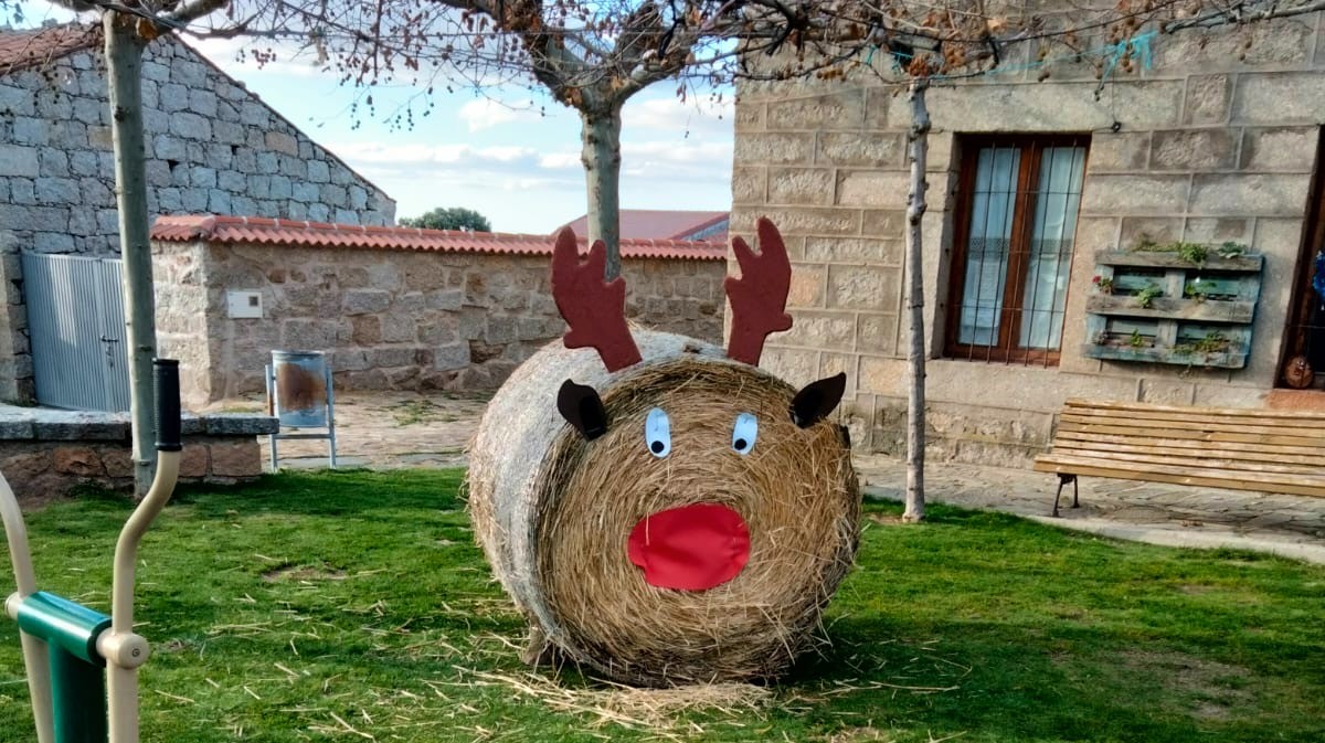 Decoraci&oacute;n navide&ntilde;a en las calles de Cill&aacute;n.