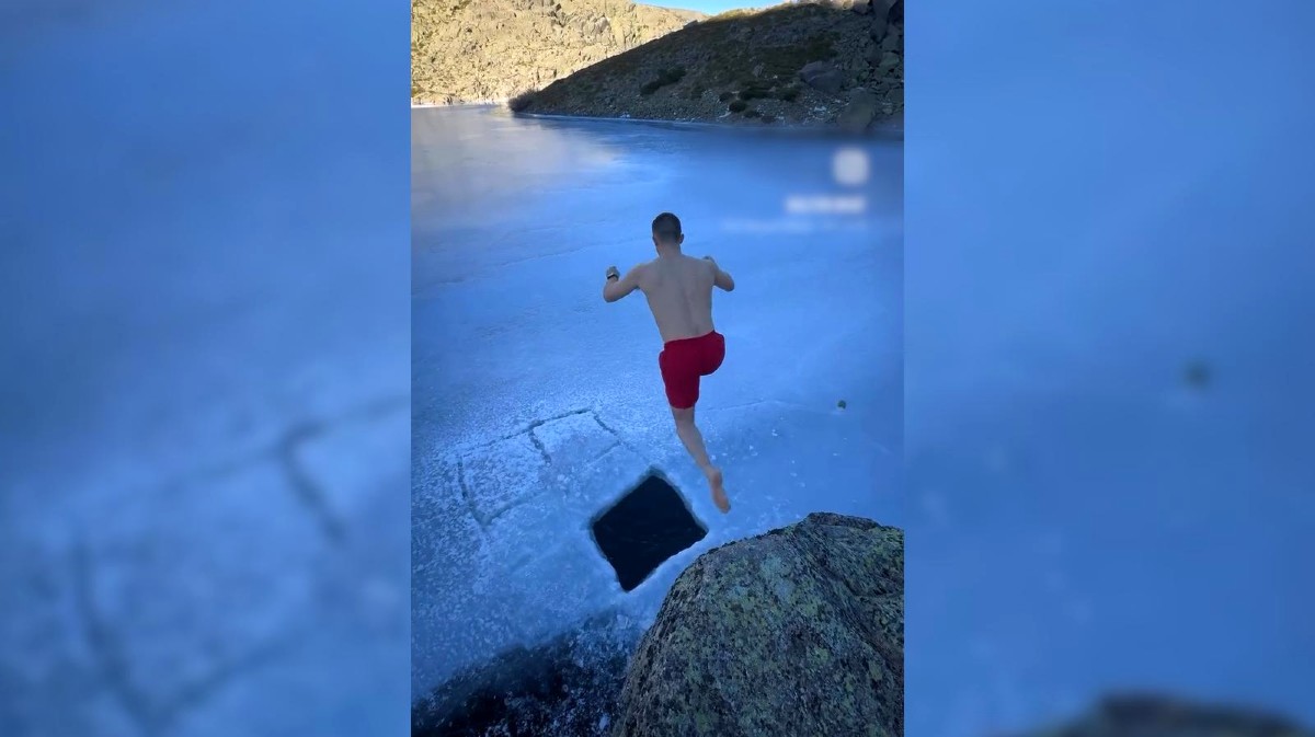 Imagen de los v&iacute;deos del influencer denunciado por actividades ilegales en Gredos.