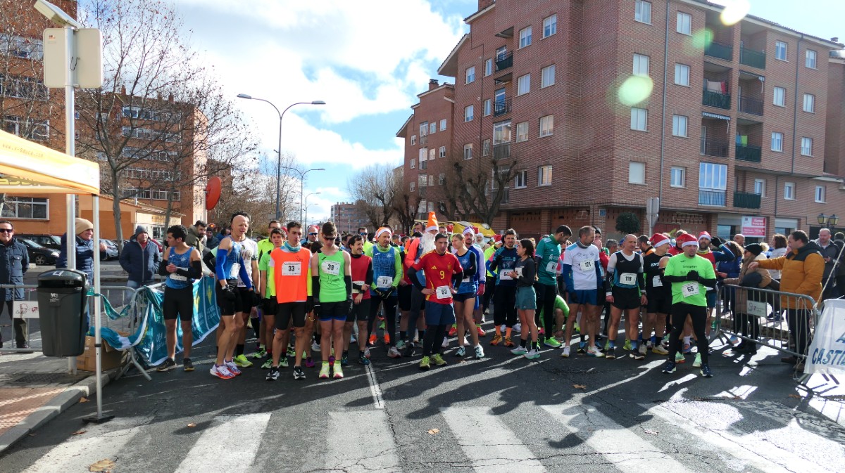 Salida de la Carrera Popular de Navidad.