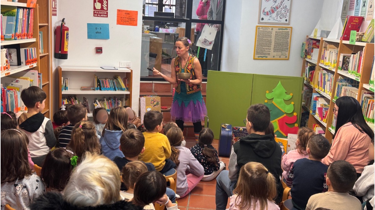 Cuentacris en la biblioteca Posada de la Feria