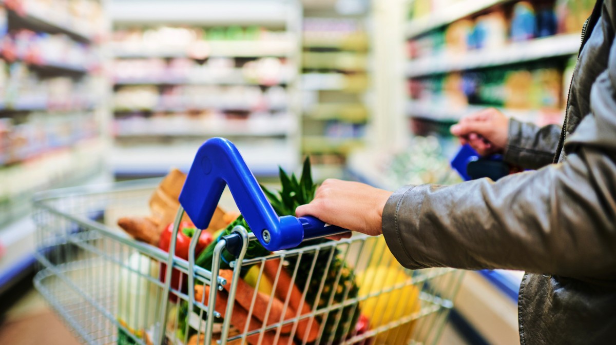 Imagen de archivo de un h&iacute;permercado.