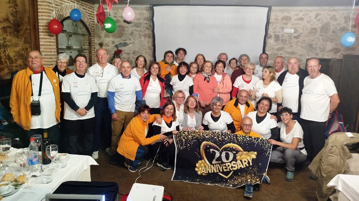 Celebraci&oacute;n de 20 a&ntilde;os de la Asociaci&oacute;n de Amigos del Camino de Santiago de &Aacute;vila.
