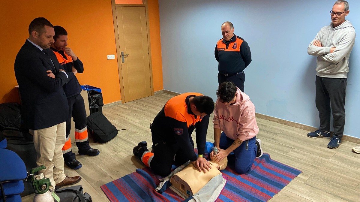 Curso de formaci&oacute;n para los aspirantes a ser voluntarios de Protecci&oacute;n Civil.