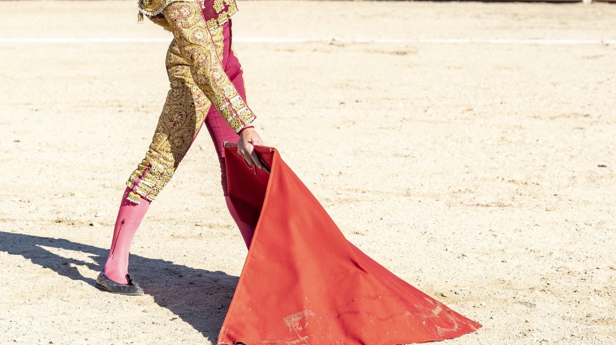 Imagen de archivo de una corrida de toros.