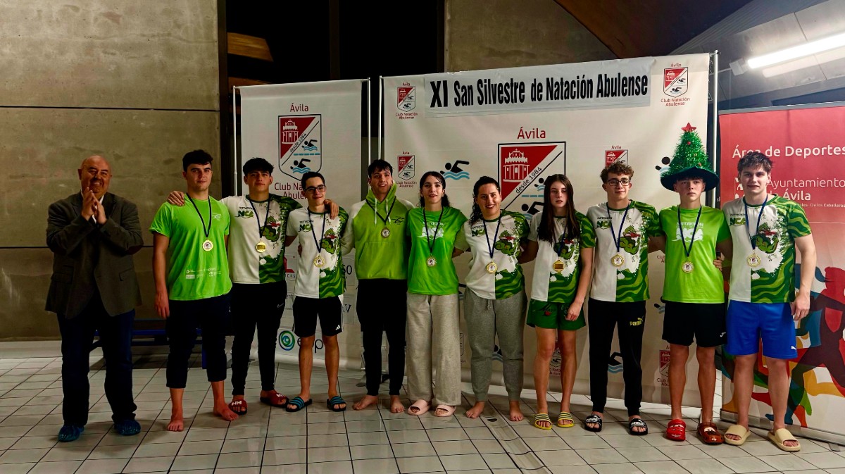 Ciudad de &Aacute;vila A, ganador de la San Silvestre.