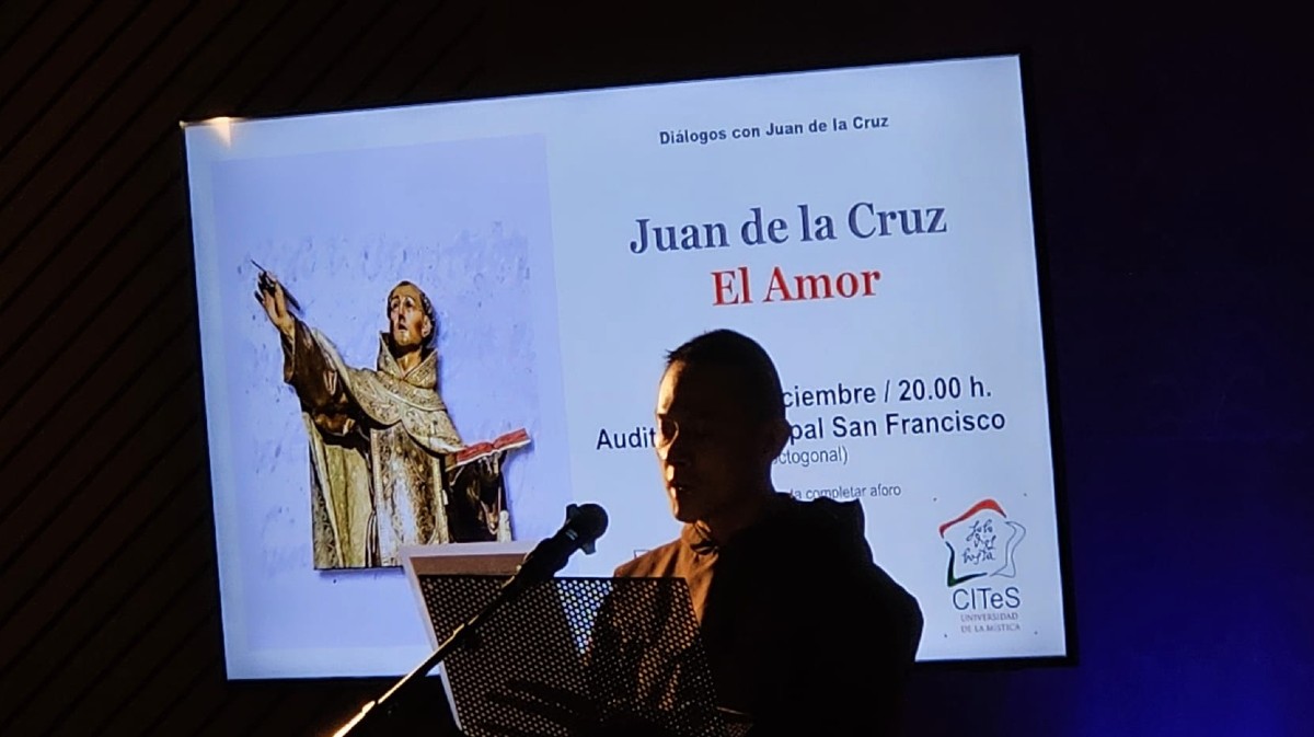 'Diálogos con Juan de la Cruz' en el Auditorio de San Francisco.