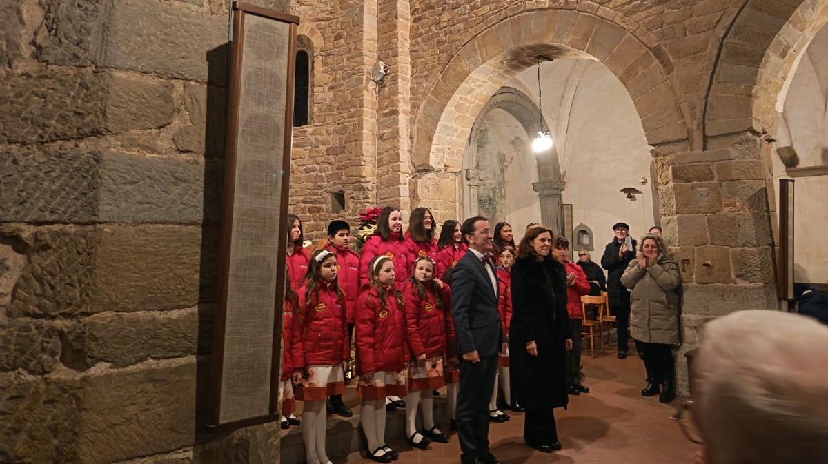El organista Francisco Javier L&oacute;pez en la Toscana.