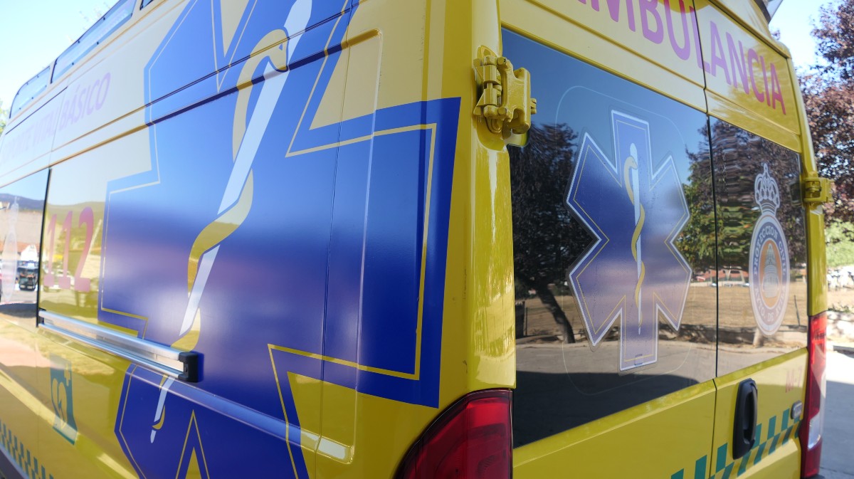 Ambulancia del 112.