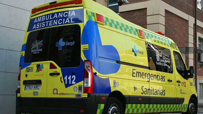 Ambulancia de soporte vital b&aacute;sico.