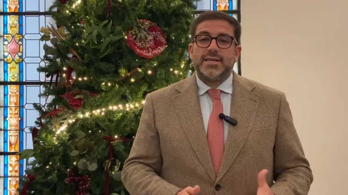 Felicitaci&oacute;n de Navidad del alcalde de &Aacute;vila.