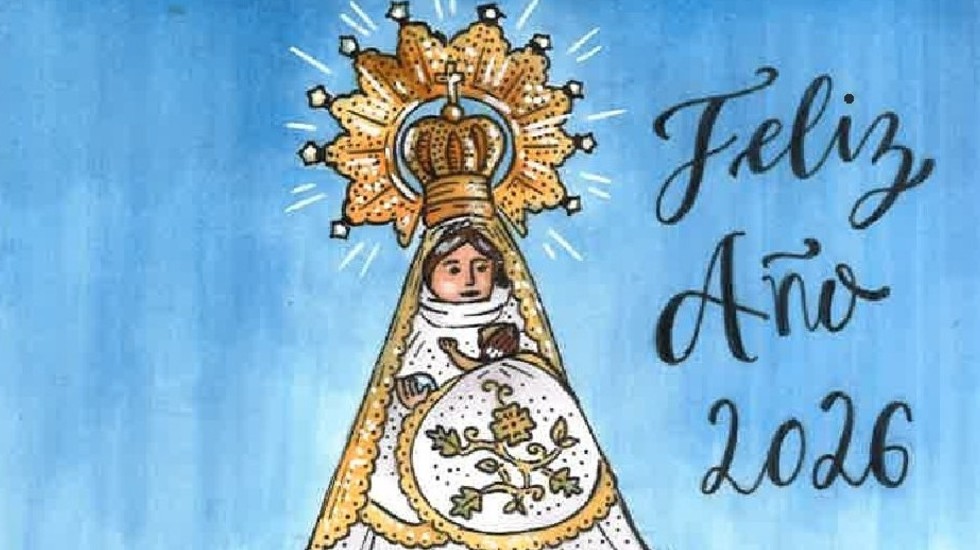 Detalle de la postal navideña ganadora del concurso de Arenas.