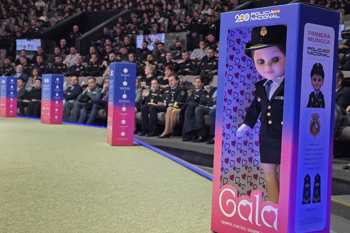 Presentación de la muñeca Gala, en noviembre.