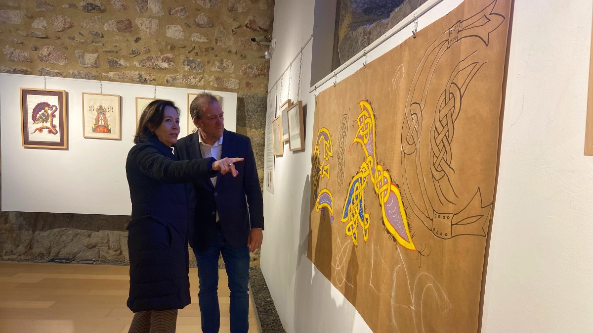 Exposición ‘Los calígrafos de Urueña’ en el Episcopio.