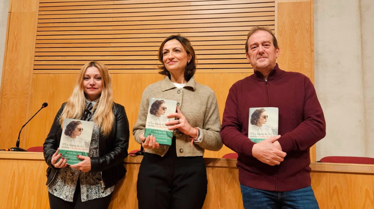 Carla Montero presenta su última novela en Ávila.