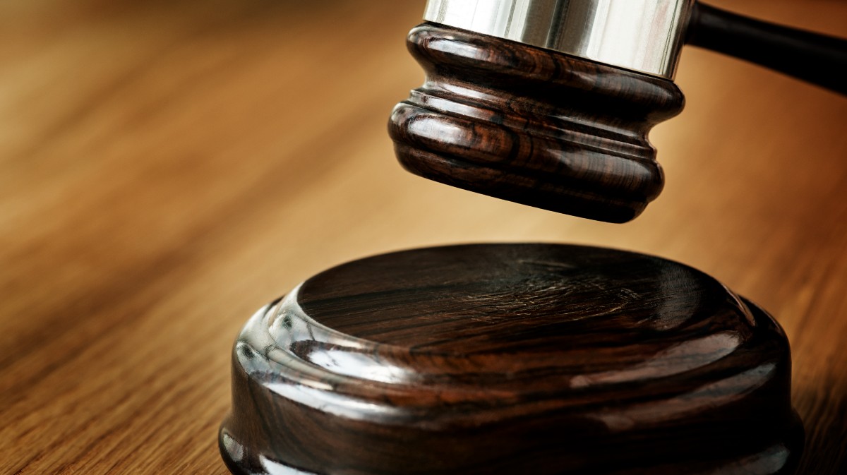 Imagen de archivo del mazo de un juez.