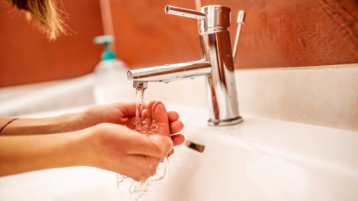 Grifo en un domicilio.