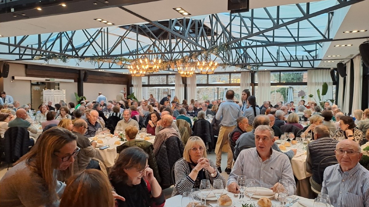 Comida de Navidad de la Uni&oacute;n de Jubilados y Pensionistas (UJP) de UGT &Aacute;vila.