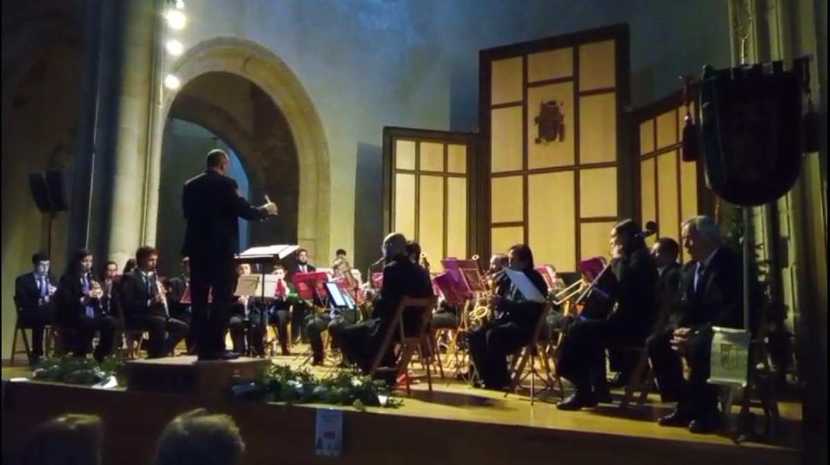 Concierto de la Banda de M&uacute;sica de &Aacute;vila, el domingo.