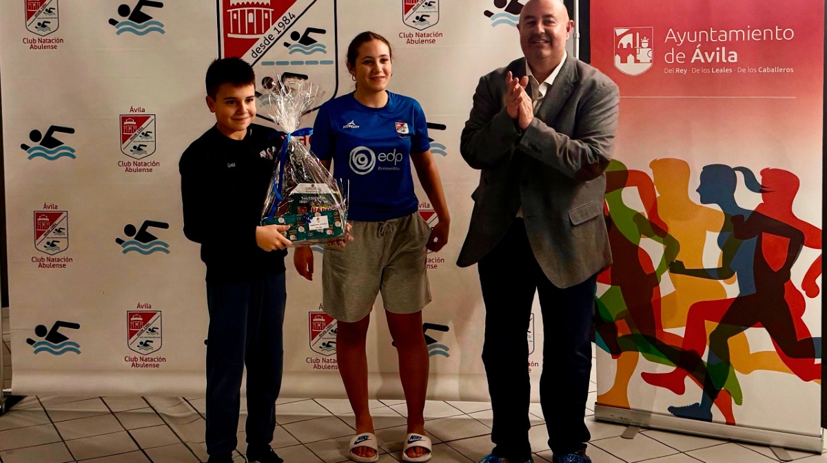 Gonzalo Serrano en la San Silvestre de Nataci&oacute;n.