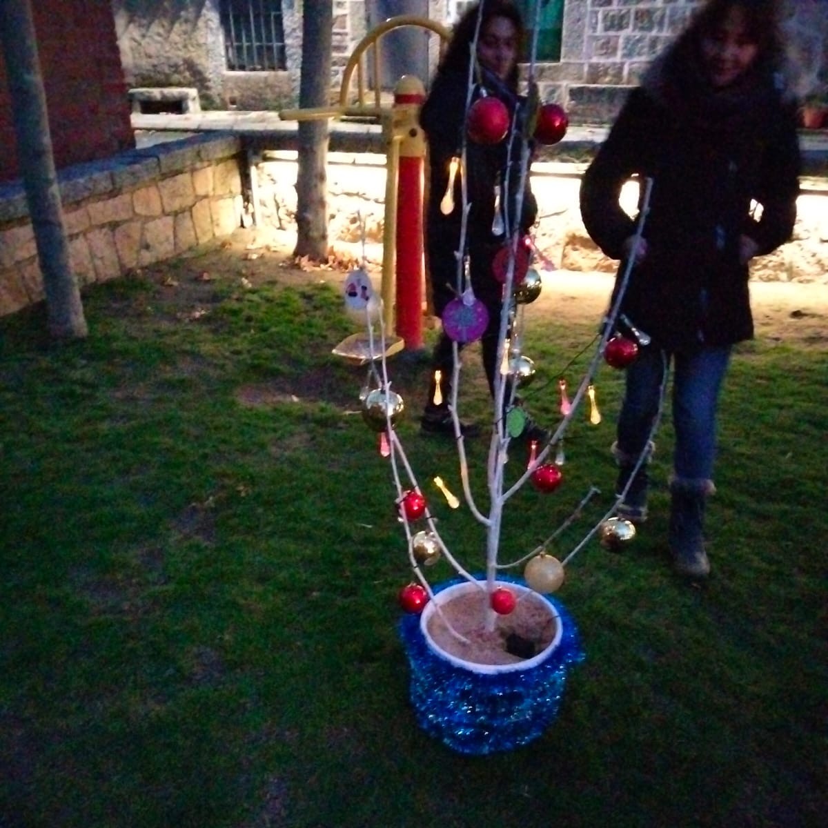 Decoraci&oacute;n navide&ntilde;a en las calles de Cill&aacute;n.