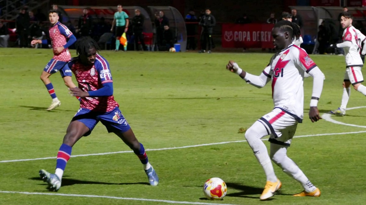 Real Ávila-Rayo Vallecano en la segunda eliminatoria de la Copa del Rey.