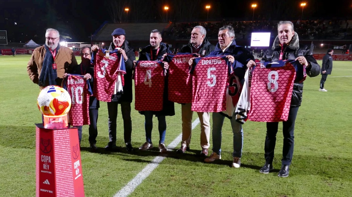 Real Ávila-Rayo Vallecano en la segunda eliminatoria de la Copa del Rey.