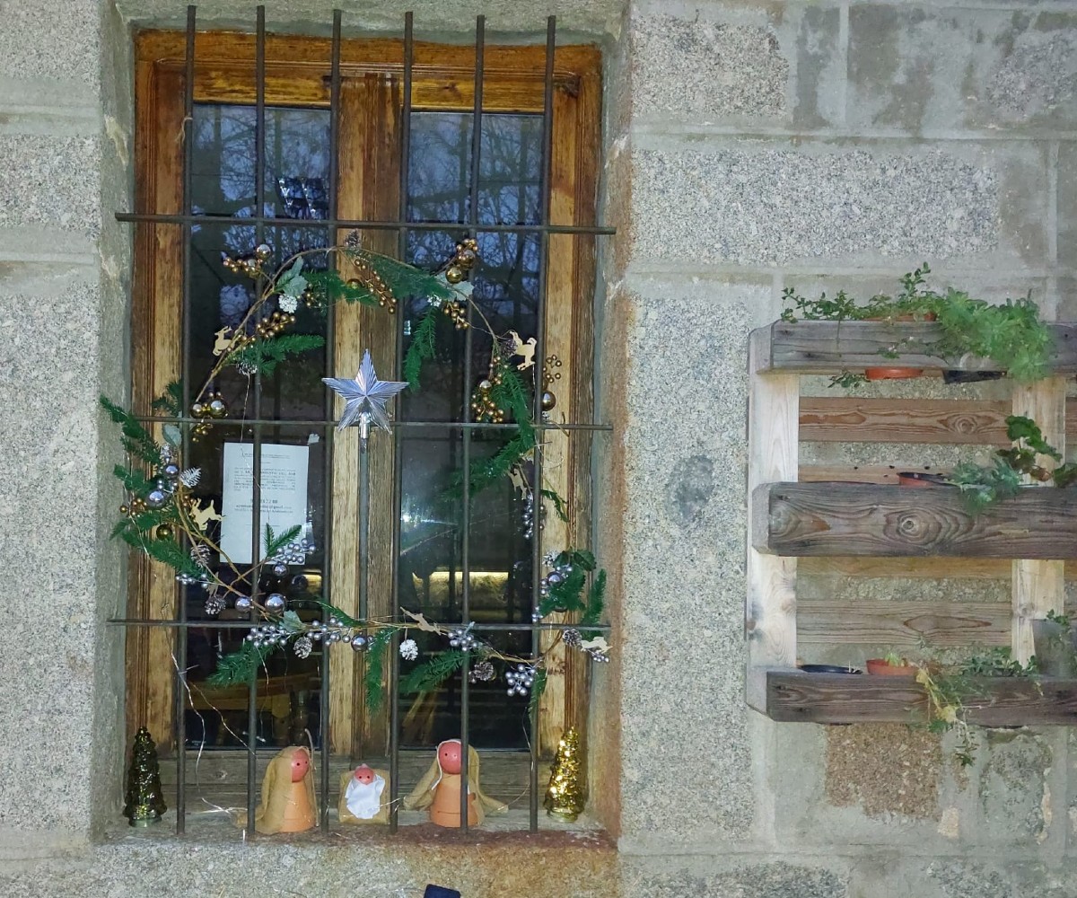 Decoraci&oacute;n navide&ntilde;a en las calles de Cill&aacute;n.