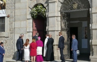 El rey Felipe VI visita la casa natal de Santa Teresa